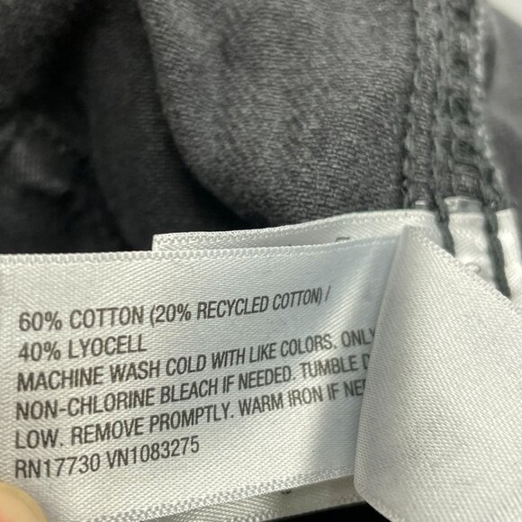 NEW Women's 6 Long Sleeve Utility Baggy Denim Jumpsuit - Universal Thread Black - Picture 7 of 9